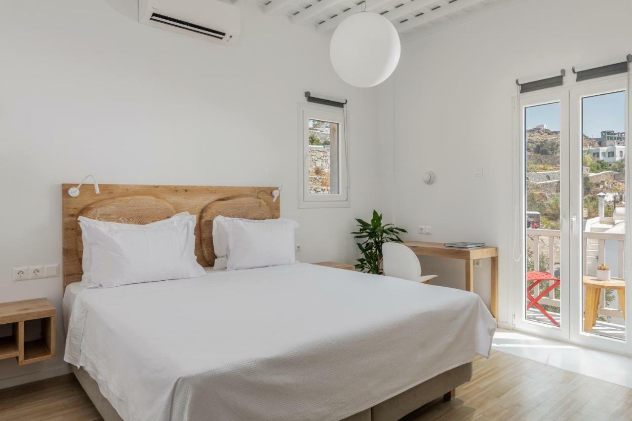 Gazia Sea View House - Mykonos Town Daire Dış mekan fotoğraf