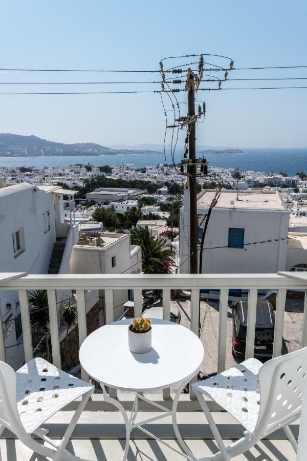 Gazia Sea View House - Mykonos Town Daire Dış mekan fotoğraf